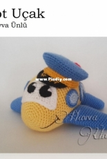 Havva designs - Havva Ünlü - Pilot plane - Turkish