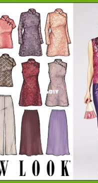 Simplicity New Look - 6203 - Misses Evening Separates - Sizes 8-18 - English, Spanish