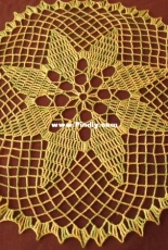 Green doily