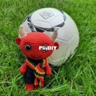 Gek op Haken - Bets Crochet Designs - Betty Kingma - Paultje the Red Devil - Paultje de Rode Duivel - Dutch