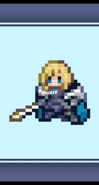 Cross Stitch Quest - Dimitri - Fire Emblem Three Houses - Free