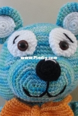 bear indegraded blue/green