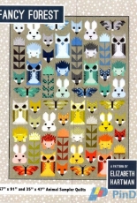 Fancy Forest Quilt by Elizabeth Hartman
