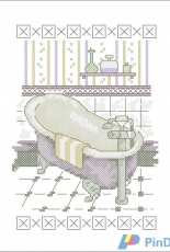 Bathroom - Toilet - Lavabo from Point de Croix 06-07 2007