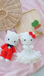 Amigurumi by Orange - Orange Amigurumi - Namsom Pan - Saovalux Asaman - S8 - Wedding Cat - น้ำส้ม ปั่น - เสาวลักษณ์ อาสมาน - แมวแต่งงาน - Thai