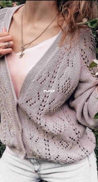 Muskat Cardigan by Anna Suturina - Кардиган Мускат - Russian