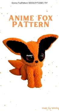 Wooley Tunes / Wooley Patterns - Anime Fox