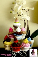 Amiguria -  Amigurumi Cupcake