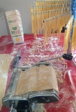homemade egg pasta