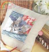 Les idee de Susanna 2008.02 Pillow Cat 2