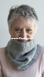 Boxing Bears Cowl by Deb Hoss-Free