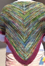 Beach Daze Shawl by LeslieAnn Molnar-Grabowski