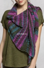 Premier Yarns - Trellis Shawl - Free