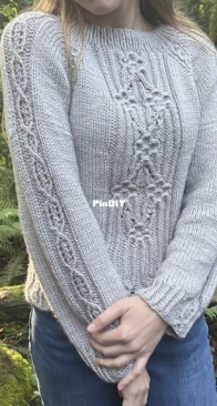 Bloom Where You Are Planted Sweater by Hailey Hodge - Graphic Knits - Russian translated