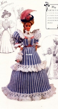 Annie Potter - Annies Calendar Bed Doll Society - Miss May 1994