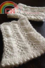 Vine Lace Wrist Warmers by Karen Turnbull