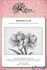 Ajisai Designs - Amaryllis, Blackwork