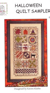 Rosewood Manor Q-1292 - Halloween Quilt Sampler