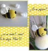 Cosiendo con my blythe - Olga Míguez - Bee - Amigurumi Abeja - Spanish - Free