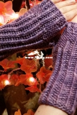 Fauxhawk Mitts by Stephanie Mann