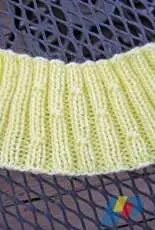 Lemon-Twist Cowl by Kathy North -Free