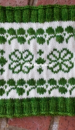 Lucky Clover Cowl by Karina Sweeney