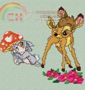 Disney  Bambi & Thumper  PAT