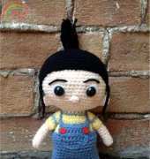 Lil’ Agnes (Despicable Me) by Little Yarn Friends - SPANISH