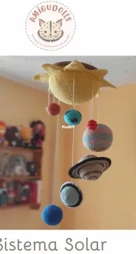 Amigudolls - Eva Peñafiel - Solar system - Sistema Solar - Spanish