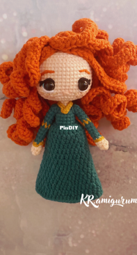KR amigurumi - Karina Romero - Merida - Spanish