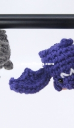 Club Crochet - Louies Loops - Louis Mensinger - Hanging Bat
