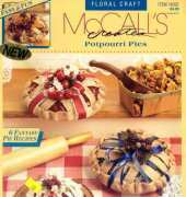 McCalls Creates Floral Craft 14092 Potpourri Pies