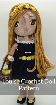 To CrocheTree - Ticiana Larocca and Adriana Dull - Louise Crochet Doll and Louise Crochet Outtfit