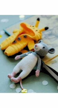 Ro Crochet Designs - Olga Roskoshnaya - Little Rat Mike