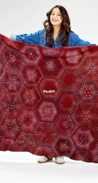 Premier Yarns - Amy Gunderson - Outer Dimensions Throw - Free