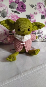 Baby yoda amigurumi
