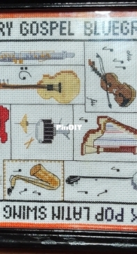 Music Lover framed