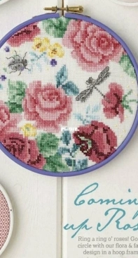 Coming up Roses by Maria Diaz from Cross Stitcher 292 PCS + XSD