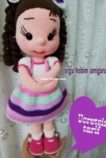 Orgu hobim amigurumi - Fatma özdal  - Doll - Portuguese - Translated