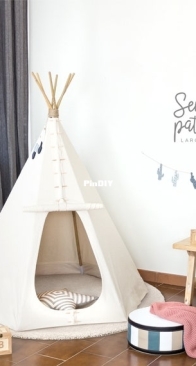 Johandmade design _ Teepee digital pattern LARGE and MEDIUM Sizes _ Indian Play Tent _ English