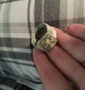 One Dollar Bill Ring