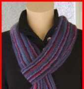 MaddyCraft Day and Night Scarves Project Leaflet #908 Knitting Pattern