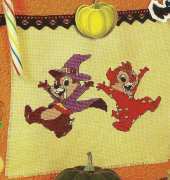 Chip and Dale Halloween - Disney a punto croce n°66