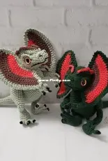 The Cheerful Chameleon - Charlyn Smith -  Dexter the Dilophosaurus