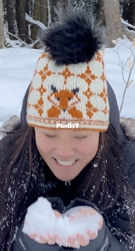 Copper Fox Hat by Lisa McFetridge