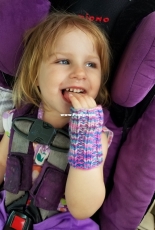 Simply Ribbed Fingerless Mitts by Robbin Abernathy-Free