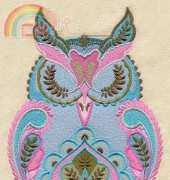 Urban Threads-UT-5388-Full Moon Owl