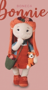 Bubalu Croche - Luana Telles - Bonnie Doll - Boneca Bonnie - Portuguese