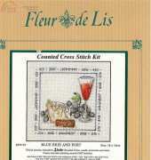 Anchor Fleur de Lis EPX102 - Blue Brie and Port