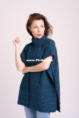 Riverwalk Poncho by Emily Walton